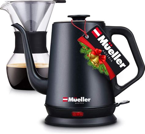 Great safety features. . Mueller kettle